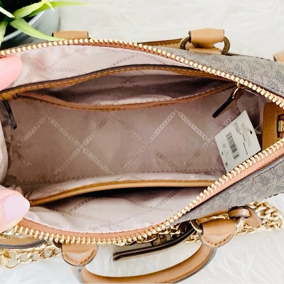 Michael Kors Bedford Legacy Extra-Small Logo Duffle Crossbody Bag - Picture 11 of 15